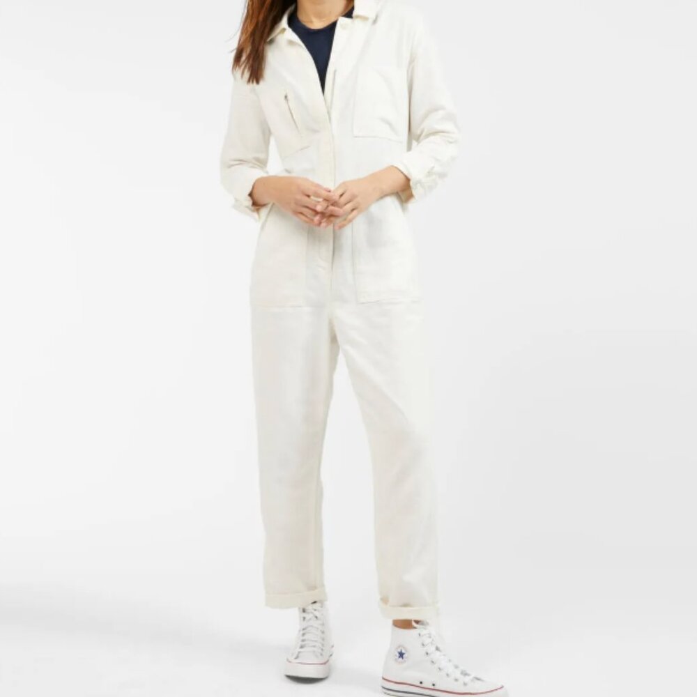 Outerknown Station Jumpsuit Natural